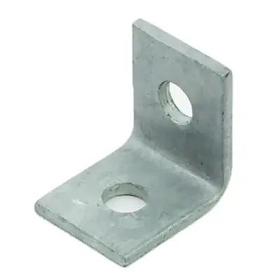 Read more on CSS FB111/A | 43mm x 54mm Galvanised 2 Hole 90 Degree Angle Plate Bracket