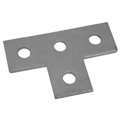 Read more on CSS FB121 | 120x80mm Galvanised Steel T Plate Bracket