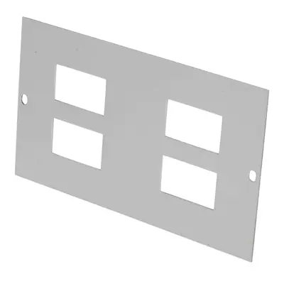 Read more on Electrak CR024 |100mm 4 Module Telecom Plate for Floor Service Box