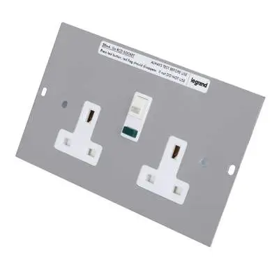Read more on Electrak CR036 | 100mm 2 Gang RCD Socket Outlet