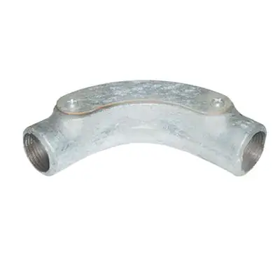 Read more on Green Brook 20GIB | Norslo 20mm Malleable Iron Galvanised Inspection Bend