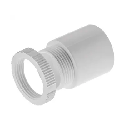 Read more on Marshall Tufflex A25LRWH | 25mm PVC-U Male Adaptor Round Conduit Fitting, White