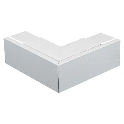 Read more on Marshall Tufflex CT60EAWH | 100mmx100mm PVC-U Maxi Trunking External Angle Bend, White