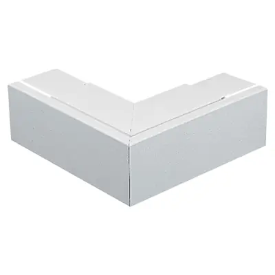 Read more on Marshall Tufflex CT70EAWH | 100mmx50mm PVC-U Maxi Trunking External Angle Bend, White