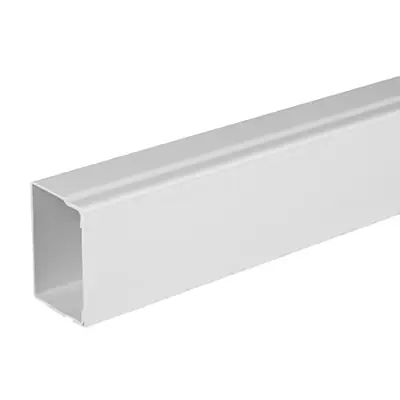 Read more on Marshall Tufflex CT70WH | 100mmx50mmx3m PVC-U Maxi Trunking Cable Trunking, White