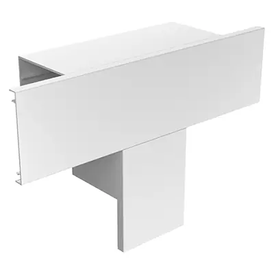 Read more on Marshall Tufflex CT80TWH | 150mmx150mm PVC-U Maxi Trunking Flat Tee, White