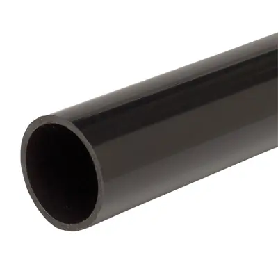 Read more on Marshall Tufflex HG25BK | 25mm x 3m High PVC-U Impact Heavy Gauge Round Conduit, Black