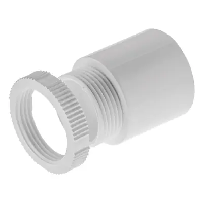 Read more on Marshall Tufflex MA7WH | 20mm PVC Round Conduit Male Adaptor with Lock Ring, White