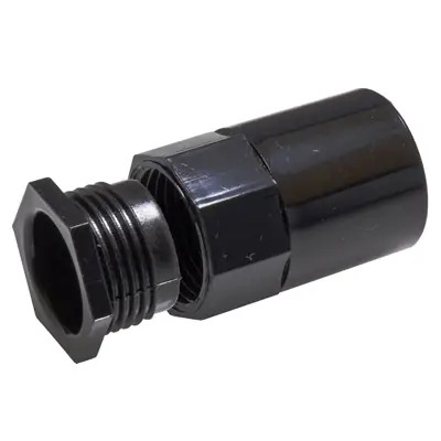 Read more on Marshall Tufflex MAB2BK | 20mm PVC Round Conduit Female Adaptor with Male Bush, Black