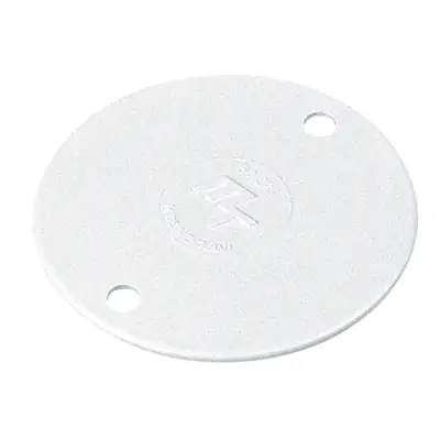 Read more on Marshall Tufflex MCL2WH | Overlapping Circular Conduit Box Lid, White