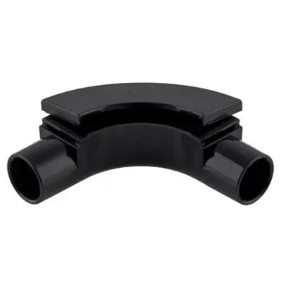 Read more on Marshall Tufflex MIB3BK | 25mm PVC Round Conduit Inspection Bend, Black