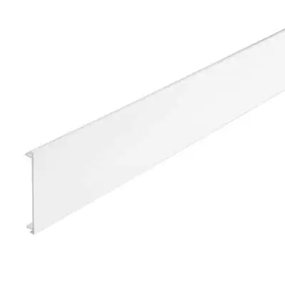 Read more on MK VP100WHI | Prestige 3D 3m Straight Skirting & Dado Trunking Cover, White