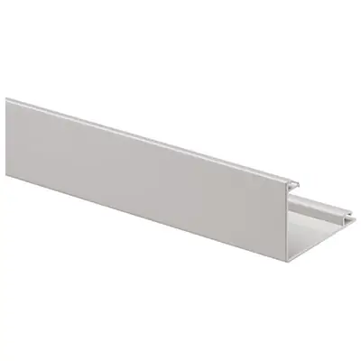 Read more on MK VP115WHI | Prestige 3D 3m Skirting Trunking Square Cover, White