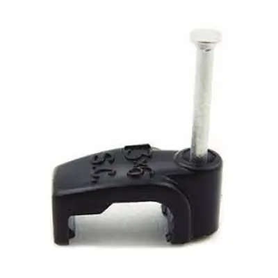 Read more on Olympic Fixings 075-161-075 | 13x6mm Flat Cable Clips for Satellite TV Cable, Black (Pack of 100)