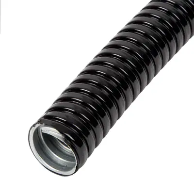 Read more on Ronbar FPCC20.30M | 20mm x 30m Galvanised Steel PVC Coated Flexible Conduit