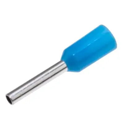 Read more on SWA 0.75-8IBLF T | 0.75mmx8mm T Type Insulated Boot Lace Ferrule (Blue) Pack of 100