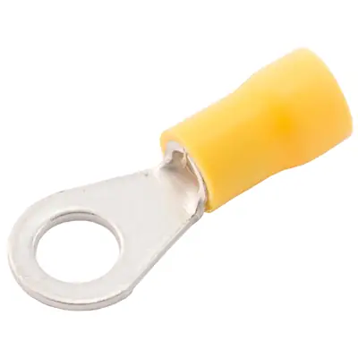 Read more on SWA 65YER | 6.5mm Insulated Ring Crimp Terminal For 4-6mm Cable, Yellow (Pack of 100)