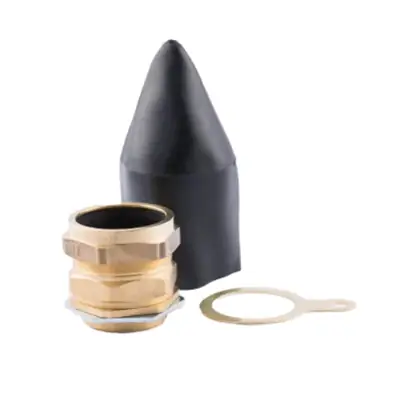 Read more on SWA CW40PACK-ALT | 40mm Outdoor Brass Cable Gland Pack with Gland, Steel Locknut, Earth Tag and Shroud