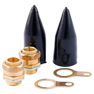 Read more on SWA PBW20LSF-PK | 20mm LSF Indoor Brass Cable Gland Pack with 2x Gland, Steel Locknut, Earth Tag and Shroud