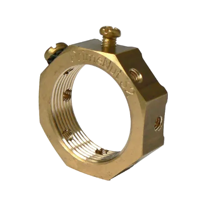 Read more on Termination Technology PNB32 | Piranha Nut 32mm Brass Earthing Locknut
