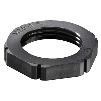 Read more on Wiska 10061783 | EMUG 25 Black 25mm Locknut, Black