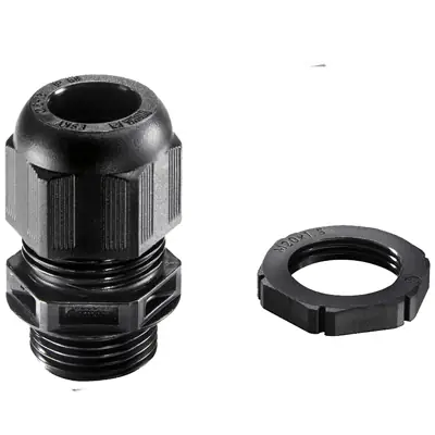 Read more on Wiska 10100612 | Sprint GLP20+ 7.5-14mm IP68 Nylon Dome Top Cable Compression Gland with Locknut, Black (Pack of 10)