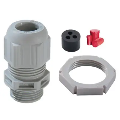 Read more on Wiska 10106244 | Sprint M40 IP68 Tails Gland Dome Top Kit For 2 x 25mm Tails and 1 x 16mm Earth, Plastic