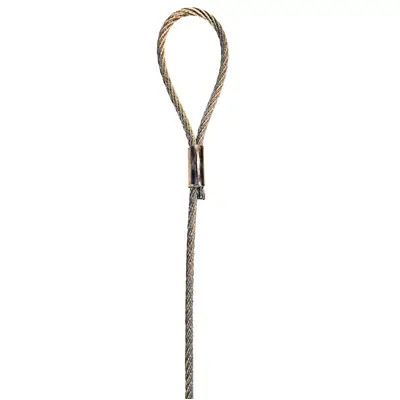 Read more on Zip-Clip PLEK1S | Loop-It 1m 50kg Wrap Around Steel Wire Suspension System, Silver