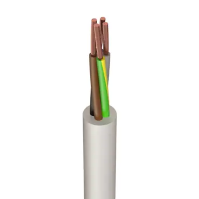 Read more on 3184B1.5WHI | 1.5mm 4 Core Round Flexible LSF Cable, White (100m)