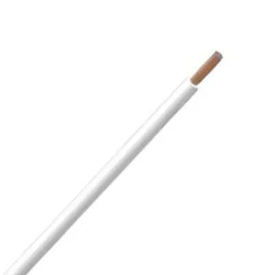 Read more on 6491B1.5WHI | 1.5mm 1 Core Round Insulated Single LSZH Cable, White (100m)