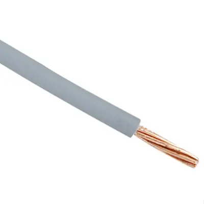 Read more on 6491B2.5GREY | 2.5mm 1 Core Round Insulated Single LSZH Cable, Grey (100m)