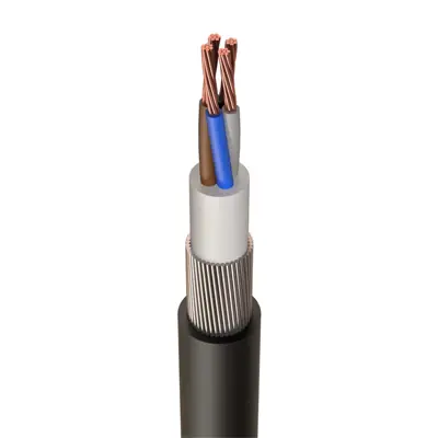 Read more on 6944LSH4BLK | 4mm 4 Core SWA LSZH Cable, Black (1m)