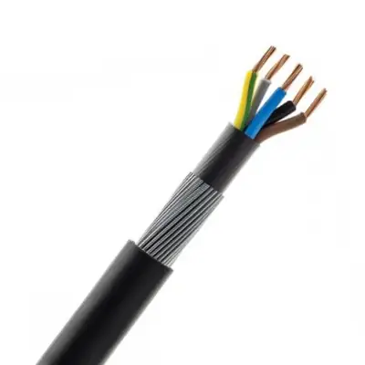 Read more on 6945LSH6BLK | 6mm 5 Core SWA LSZH Cable, Black (1m)