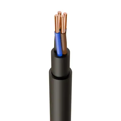 Read more on NYY-J1.54C | 1.5mm 4 Core PVC Power & Control Cable, Black (1m)