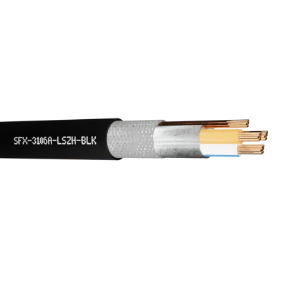 Read more on Securi-Flex SFX/3106A-LSZH-BLK-1 | Modbus Cable 3106A 1 Pair + 1 Core 22AWG Overall Foil and Braided Screen 600V LSZH Black (1m)