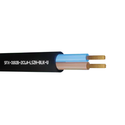 Read more on Securi-Flex SFX/3182B-2C-1.0-LSZH-BLK-U-100 | Power Cable Flexible 1.0mm 2 Core LSZH Black (100m)