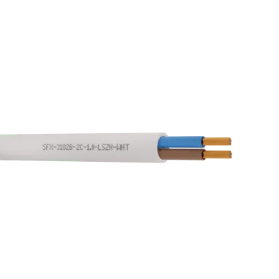 Read more on Securi-Flex SFX/3182B-2C-1.0-LSZH-WHT-U-100 | Power Cable Flexible 1.0mm 2 Core LSZH White (100m)