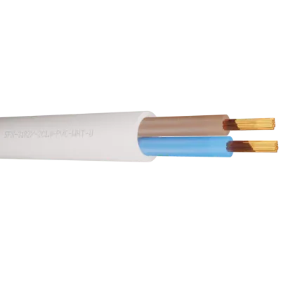 Read more on Securi-Flex SFX/3182Y-2C-1.5-PVC-WHT-U-100 | Power Cable Flexible 1.5mm 2 Core PVC White (100m)