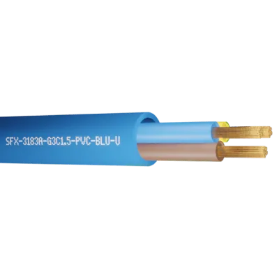 Read more on Securi-Flex SFX/3183AG-3C-1.5-PVC-BLU-U-100 | Power Cable Flexible Arctic Grade 1.5mm 3 Core PVC Blue (100m)