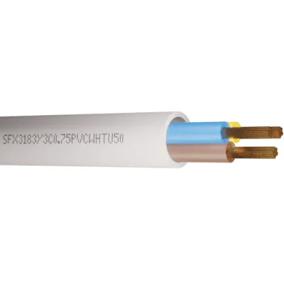 Read more on Securi-Flex SFX/3183Y-3C-0.75-PVC-WHT-U-100 | Power Cable Flexible 0.75mm 3 Core PVC White (100m)