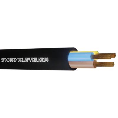 Read more on Securi-Flex SFX/3183Y-3C-1.5-PVC-BLK-U-100 | Power Cable Flexible 1.5mm 3 Core PVC Black (100m)