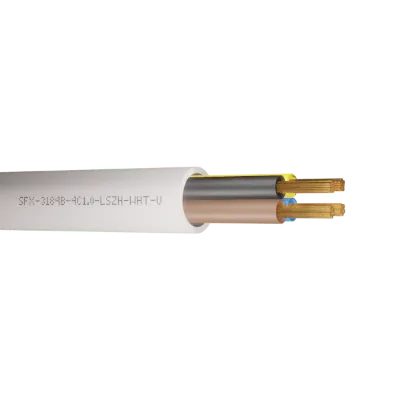 Read more on Securi-Flex SFX/3184B-4C-1.0-LSZH-WHT-U-100 | Power Cable Flexible 1.0mm 4 Core LSZH White (100m)