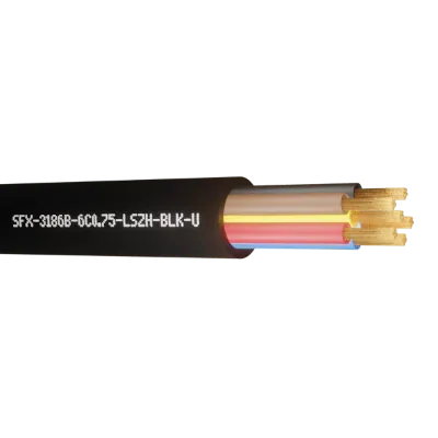 Read more on Securi-Flex SFX/3186B-6C-0.75-LSZH-BLK-U-100 | Power Cable Flexible 0.75mm 6 Core LSZH Black (100m)