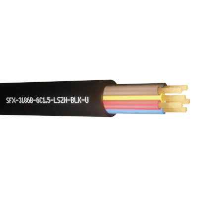 Read more on Securi-Flex SFX/3186B-6C-1.5-LSZH-BLK-U-100 | Power Cable Flexible 1.5mm 6 Core LSZH Black (100m)