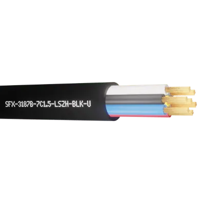 Read more on Securi-Flex SFX/3187B-7C-1.5-LSZH-BLK-U-100 | Power Cable Flexible 1.5mm 7 Core LSZH Black (100m)