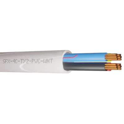 Read more on Securi-Flex SFX/4C-TY2-PVC-WHT-100 | Alarm Cable 4 Core Type 2 PVC White (100m)