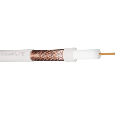 Read more on Securi-Flex SFX/59-PVC-WHT-100 | RG59 Cable Coaxial CCA White PVC (100m)