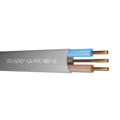 Read more on Securi-Flex SFX/6242Y-1.0-PVC-GRY-U-100 | Twin and Earth Cable 6242Y 1.0mm PVC Grey (100m)