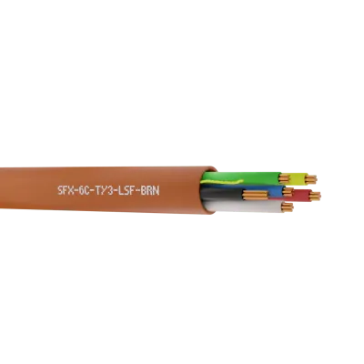 Read more on Securi-Flex SFX/6C-TY3-LSF-BRN-100 | Alarm Cable 6 Core Type 3 TCCA LSF Brown (100m)