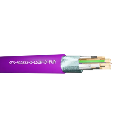 Read more on Securi-Flex SFX/ACCESS-1-LSZH-D-PUR-100 | Belden Cable Access Control OSC 1 Pair 20AWG, Pairs 2&3 22AWG ISP, 9 Cores 22AWG LSZH Purple (100m)